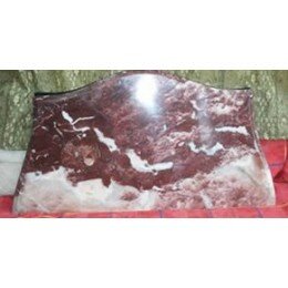 Marbre Rouge de 2cm sculpt&eacute; sur mesure (prix au m&sup2;)